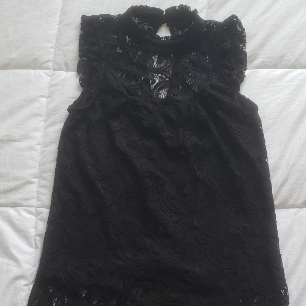 Black Lace Top